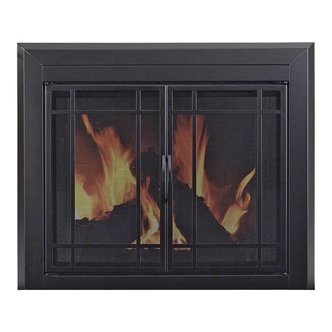 Pleasant Hearth Easton Fireplace Door